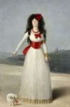 Francisco de Goya, Doña María del Pilar Teresa Cayetana de Silva Álvarez de Toledo, XIII Duquesa de Alba, 1795, olio su tela, 192x128 cm. Fundación Casa de Alba, Palacio de Liria, Madrid