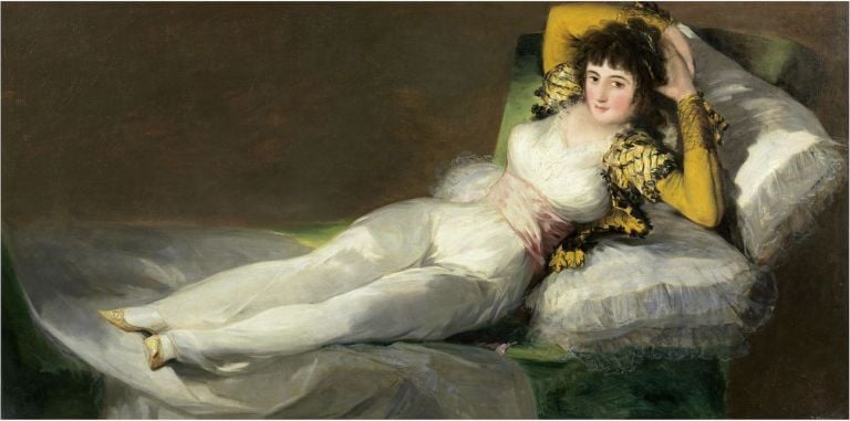 Francisco de Goya, La maja vestida, 1800 1807, olio su tela, 95x190 cm. Museo Nacional del Prado, Madrid © Photographic Archive. Museo Nacional del Prado. Madrid