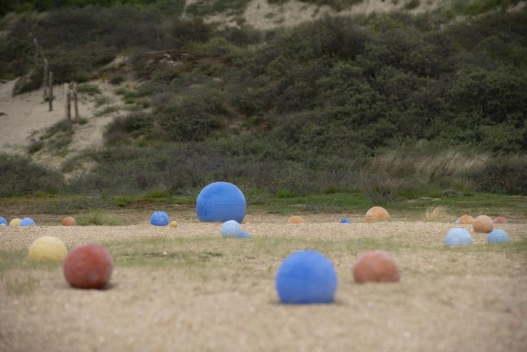 Heidi Voet, White Dwarfs and Supergiants, 2021. Installation view at Beaufort21, Koksijde, 2021