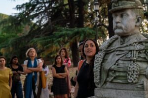 Performance contro il patriarcato in scena a Roma