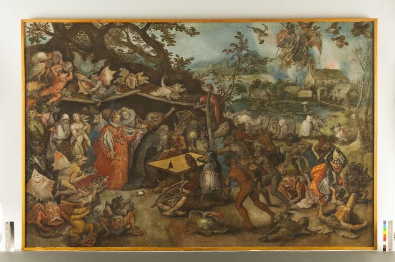 Jan Brueghel, Le tentazioni di Sant’Antonio Abate, 1601 1625 © Museo Nacional de Escultura. Valladolid Fotografia Javier Munoz y Paz Pastor