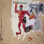 Jean-Michel Basquiat Untitled (Red Warrior) (1982) Courtesy of Sotheby's