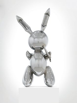 Jeff Koons, Rabbit, 1986, dalla serie Statuary, acciaio inossidabile, cm 104,1 x 48,3 x 30,5, ed. 1 di 3+1 PA. Chicago, Museum of Contemporary Art © Jeff Koons