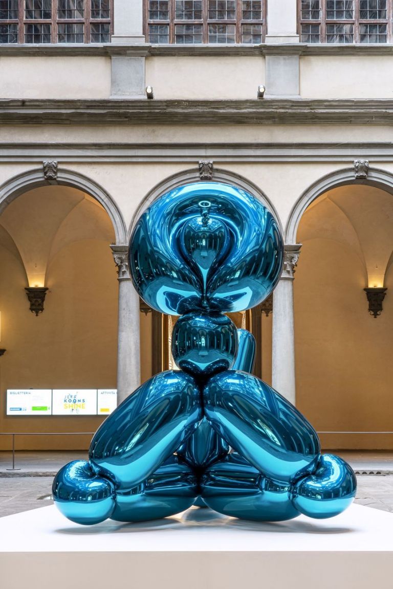 Jeff Koons. Shine. Exibition view at Palazzo Strozzi, Firenze 2021. Photo © Ela Bialkowska OKNOstudio