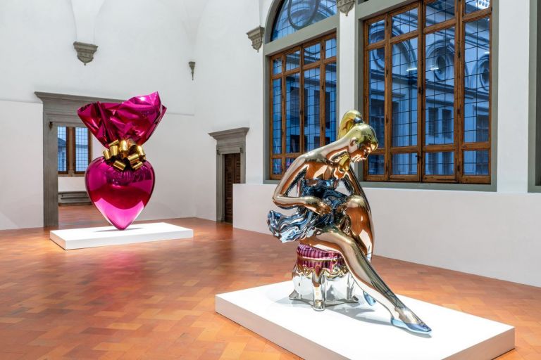 Jeff Koons. Shine. Exibition view at Palazzo Strozzi, Firenze 2021. Photo © Ela Bialkowska OKNOstudio