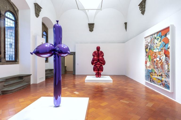 Jeff Koons. Shine. Exibition view at Palazzo Strozzi, Firenze 2021. Photo © Ela Bialkowska OKNOstudio