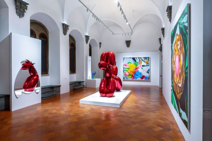 Jeff Koons. Shine. Exibition view at Palazzo Strozzi, Firenze 2021. Photo © Ela Bialkowska OKNOstudio