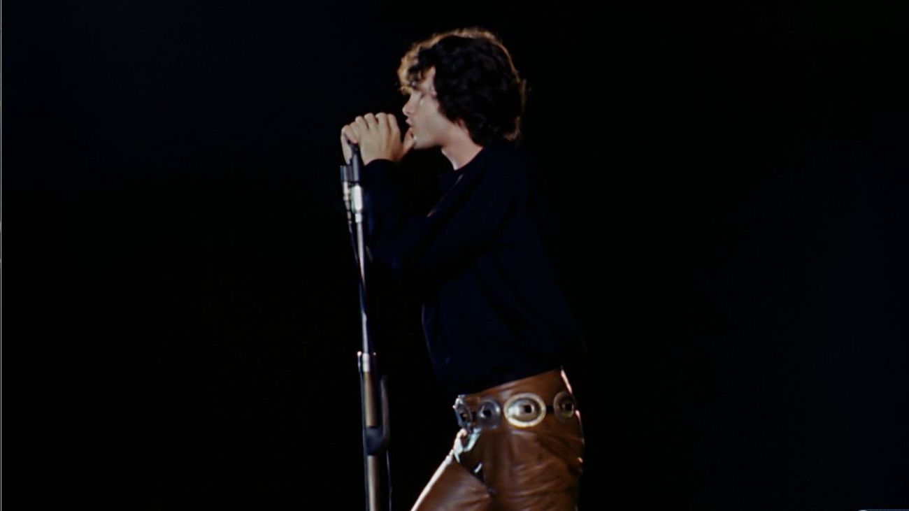 Jim Morrison e i Doors, live at the Bowl, 1968
