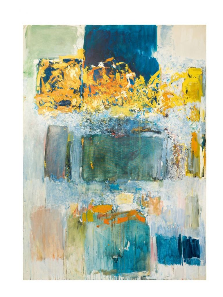 Joan Mitchell, La Ligne de la rupture, 1970 71. Collezione privata © Estate of Joan Mitchell. Photo Clint Jenkins