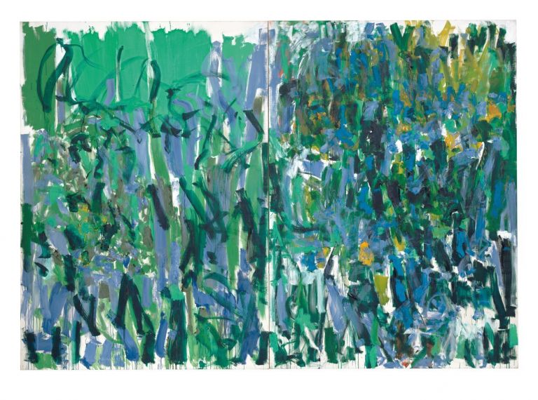 Joan Mitchell, No Rain, 1976. The Museum of Modern Art, New York, gift of the Estate of Joan Mitchell © Estate of Joan Mitchell