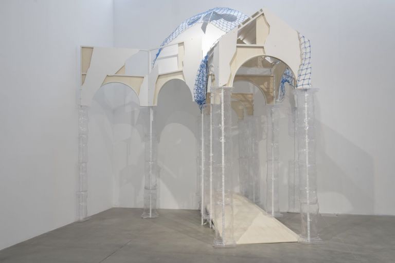 Ludovica Carbotta, Monowe, 2019. Photo Giorgio Perottino. Installation view at Fondazione Sandretto Re Rebaudengo, Torino 2019