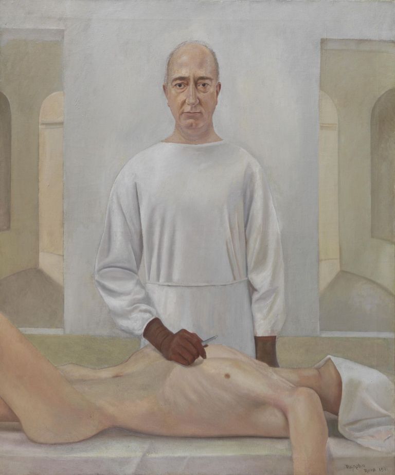 Luigi Trifoglio, Ritratto del chirurgo Gino Pieri, 1931. Courtesy Galleria Carlo Virgilio