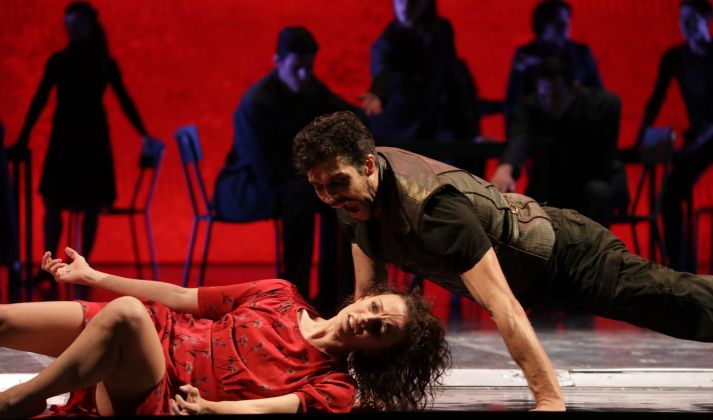 Madina - Antonella Albano e Gabriele Corrado. Photo Brescia e Amisano¸ Teatro alla Scala, Milano