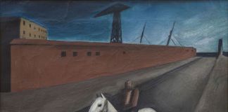 Mario Sironi, Il molo (Cavallo bianco e molo), 1921 © by SIAE 2021