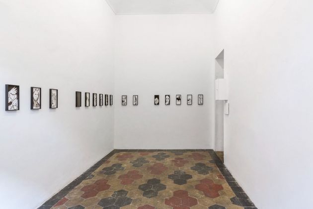 Martina Steckholzer. Playing Cards. Exhibition view at Quartz Studio, Torino 2021. Courtesy l'artista & Quartz Studio. Photo Beppe Giardino