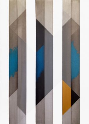 Mauro Castellani, Senza titolo, 2018, acrilico su tela, 50x70 cm