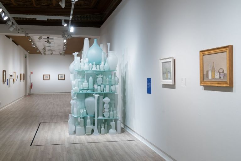 Morandi. Resonancia infinita. Exhibition view at Fondazione Mapfre, Madrid 2021