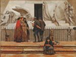 Noè Bordignon, Compatrioti di Canova, 1882, olio su tela, 85 x 113 cm. Vicenza, Collezione privata