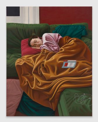 Patrizio Di Massimo, The Price of Motherhood, 2021, olio su lino, 180 × 140 cm. Photo Mark Blower