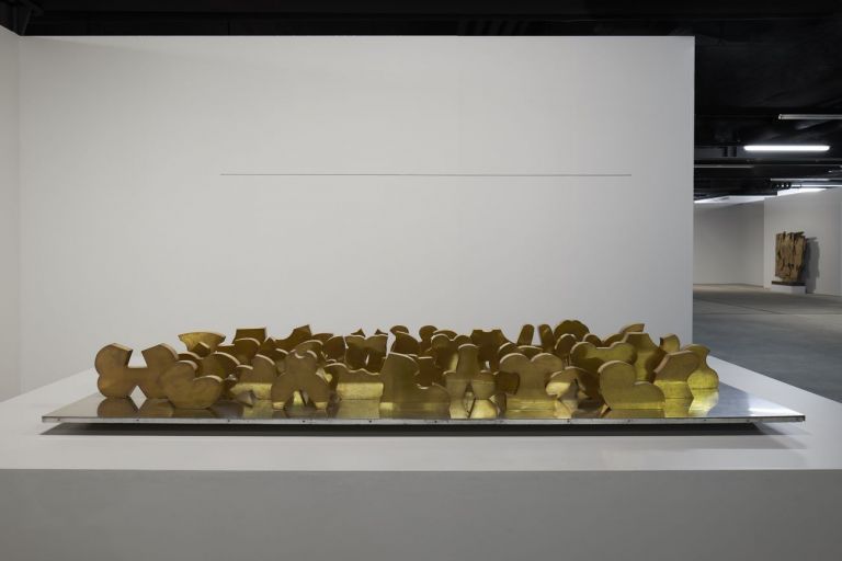 Pietro Consagra. La materia poteva non esserci. Exibition view at Collezione Olgiati, Lugano 2021. Photo Agostino Osio