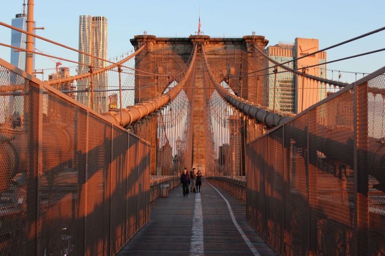 Ponte di Brooklyn, New York City, Stati Uniti d'America