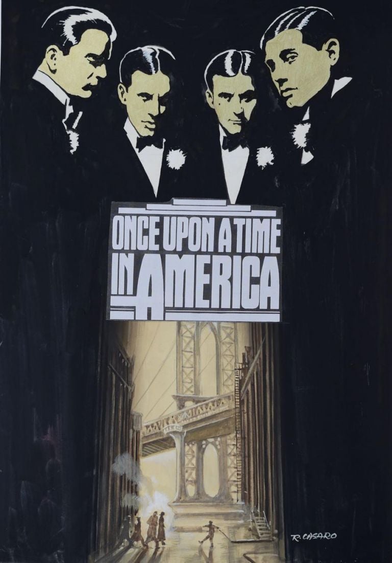 Renato Casaro, locandina per Once Upon a Time in America