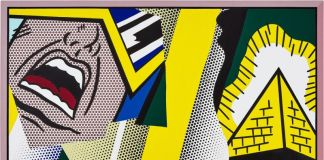 Roy Lichtenstein Reflections Mystical Painting (1989) Courtesy of Sotheby's