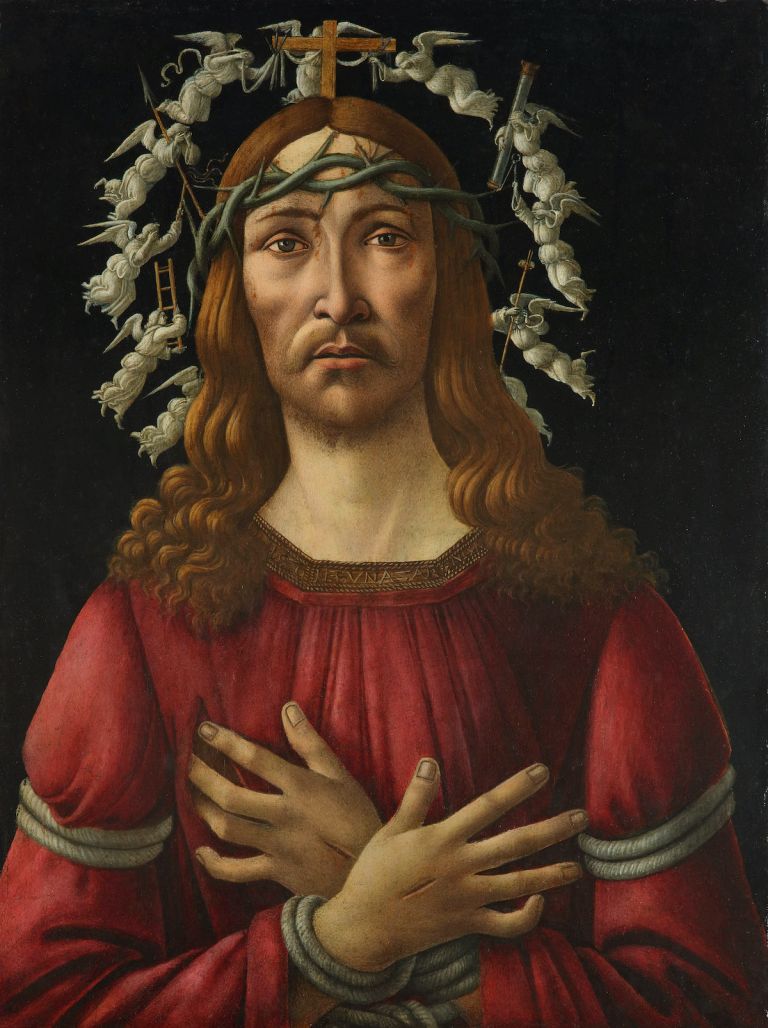 Sandro Botticelli The Man of Sorrows Sotheby's svela un Botticelli da 40 milioni di dollari: sarà in asta a New York