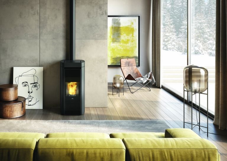 WHYNOT, Stufa a pellet Rada Air Tight C