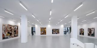 Tesfaye Urgessa. Exhibition view at Saatchi Yates, Londra 2021