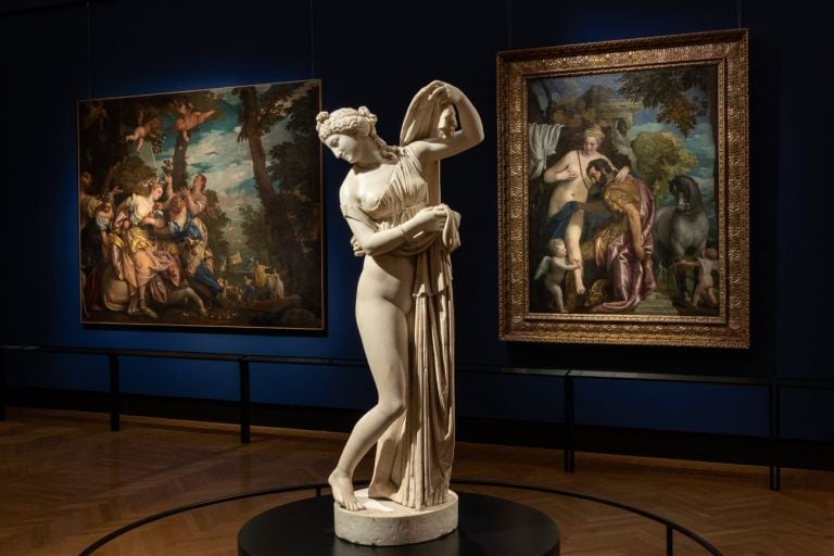 Titian’s Vision of Women. Exhibition view at Kunsthistorisches Museum, Vienna 2021. Photo © KHM Museumsverband