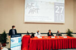 Una foto dell’inaugurazione del nuovo centro di Radioterapia oncologica “Art4ART”