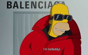 I Simpson sfilano per Balenciaga: una puntata spot per il brand di moda