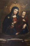 Plautilla Bricci (Roma 1616 - post 1690) Madonna col Bambino (Icona miracolosa della Vergine del Carmelo), 1635-1640 circa olio su tela, 224 x 150 cm Roma, Santa Maria in Montesanto