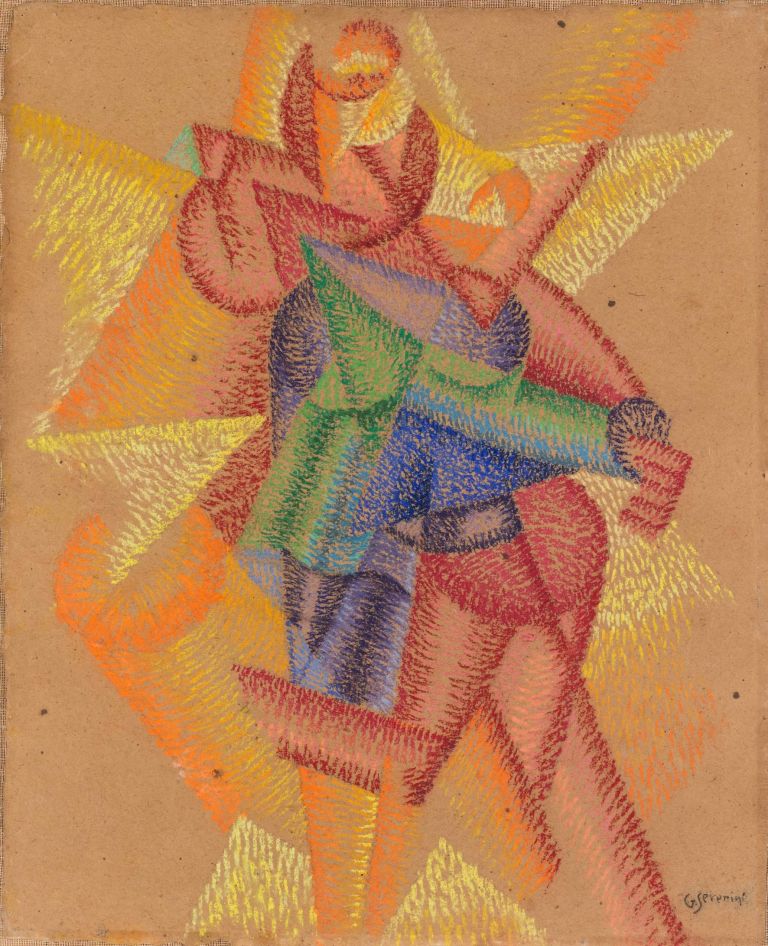 Gino Severini, Tango argentino, del 1913. Courtesy of Sotheby's