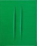 Lucio Fontana, Concetto spaziale, Attese, 1964-65. Courtesy of Sotheby's
