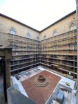 Allestimento ponteggi cortile Museo Nazionale del Bargello