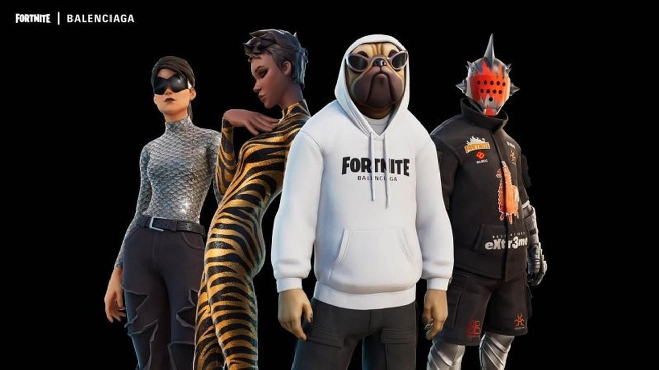 Balenciaga x Fortnite