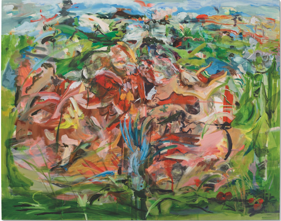 Cecily Brown There'll be bluebirds (2019) Courtesy of Christie's