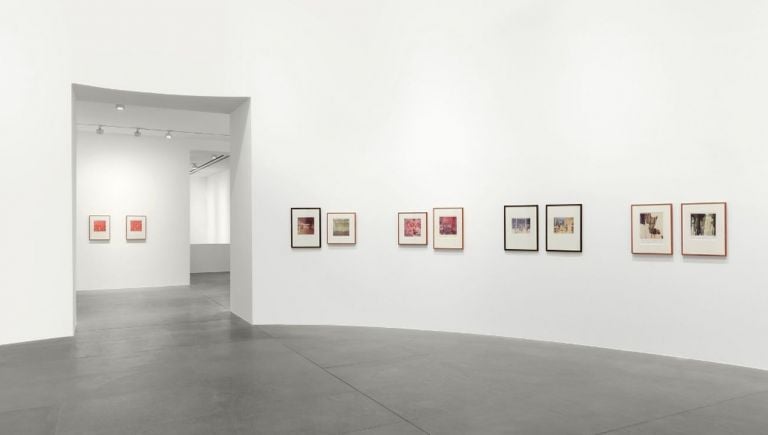 Cy Twombly. Souvenirs of Time. Installation view at Gagosian, Roma 2021. Photo Matteo D'Eletto M3 Studio Artworks © Fondazione Nicola Del Roscio. Courtesy Gagosian