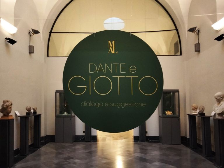 Dante e Giotto. Dialogo e suggestione. Exhibition view at Museo Civico Amedeo Lia, La Spezia 2021