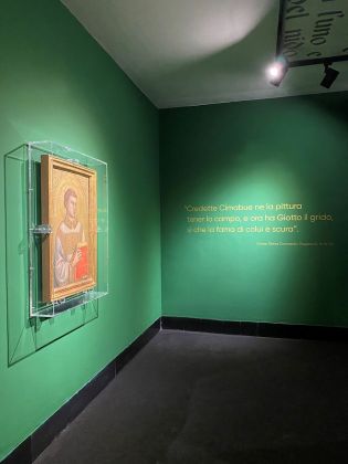 Dante e Giotto. Dialogo e suggestione. Exhibition view at Museo Civico Amedeo Lia, La Spezia 2021