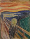 Edvard Munch, L'Urlo, Tempera e olio su cartone, 1910, ph Munchmuseet