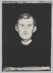 Edvard Munch, Autoritratto, litografia, 1985. Photo © Munchmuseet