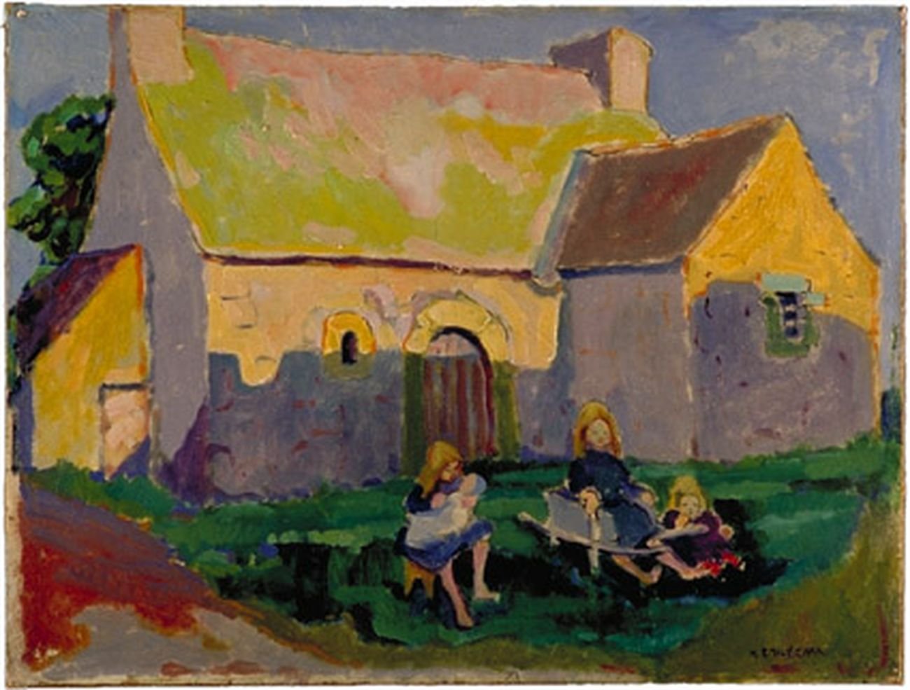 Emily Carr, Bretton Church, 1906. Vancouver Art Gallery