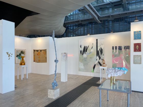 Galleria Alessandra Bonomo, installation view, credit Giorgia Basili