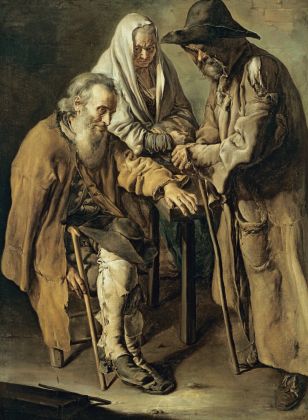 Giacomo Ceruti, Group of Beggars Colección Thyssen Bornemisza, en depósito en el Museu Nacional d’Art de Catalunya MNAC