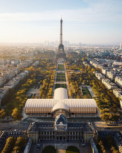 Grand Palais Ephémère © Wilmotte et associés