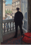 Gustave Caillebotte, Jeune homme à sa fenêtre (1876) Courtesy of Christie’s