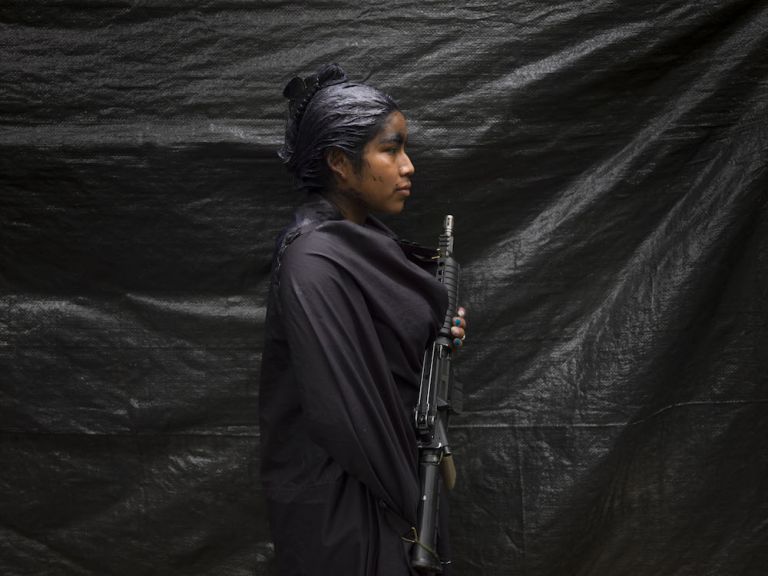 Heidi, 21, joined FARC 5 years ago. Colombia, 2017 © Newsha Tavakolian/Magnum Photos